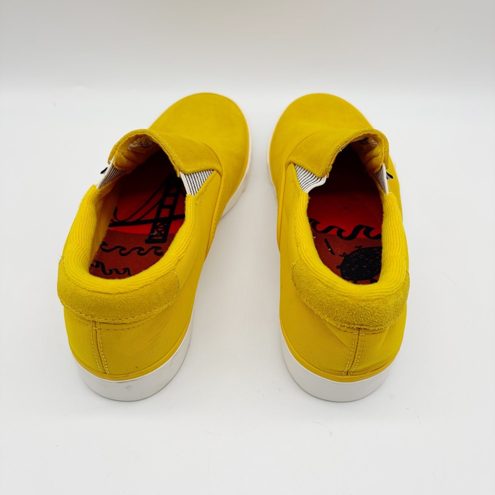 Nike SB Shoes Womens 6 Yellow Verona Slip Elissa Steamer Skate DM4424-700 Suede - Picture 5 of 8